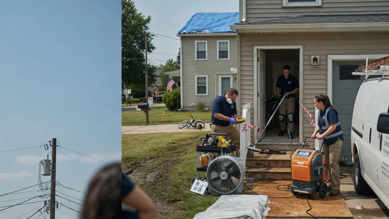 Water Damage Repair in High Bridge, WI near me